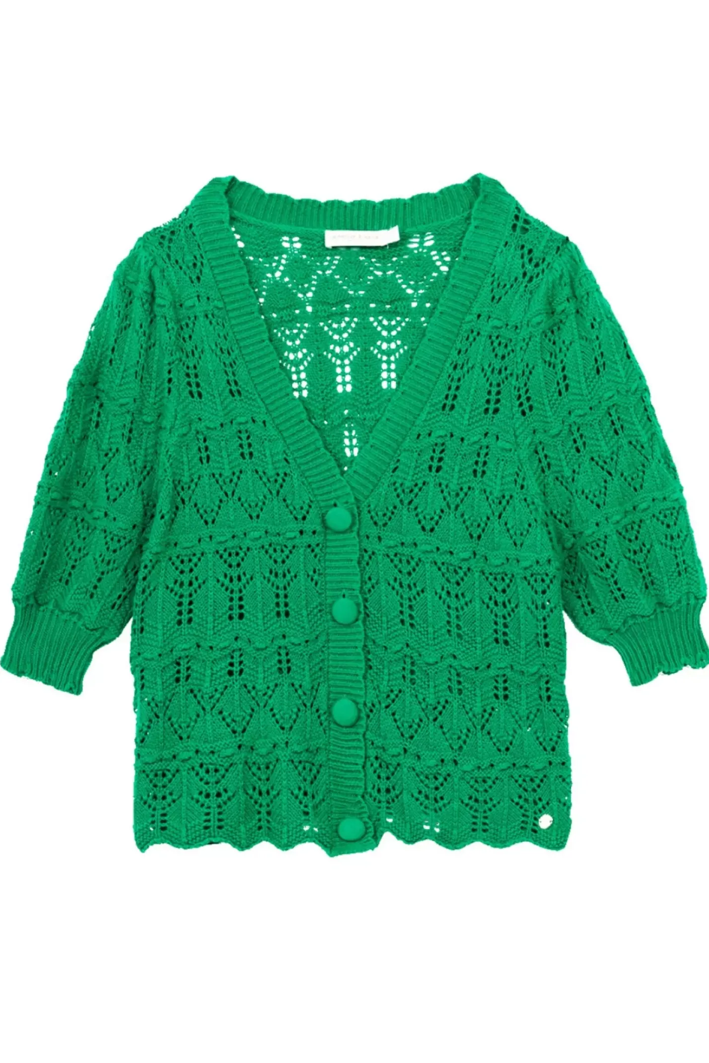 LA PETITE ÉTOILE Mailles|Gilet Rowena Vert