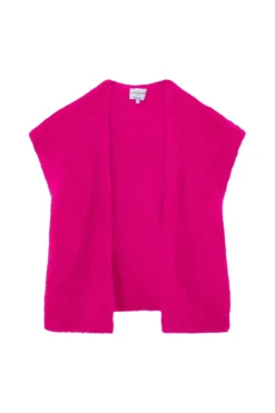 LA PETITE ÉTOILE Mailles|Gilet Sade Rose