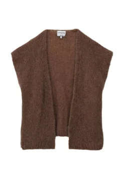 LA PETITE ÉTOILE Mailles|Gilet Sade Marron