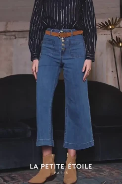 LA PETITE ÉTOILE Pantalons & Jeans|Jean Atlanta S Stone Clair