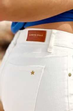 LA PETITE ÉTOILE Pantalons & Jeans|Jean Maude Bl Blanc