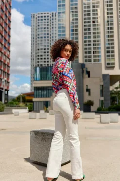 LA PETITE ÉTOILE Pantalons & Jeans|Jean Sonny E Ecru