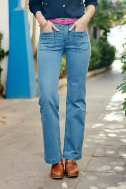 LA PETITE ÉTOILE Pantalons & Jeans|Jean Sonny S Stone Clair