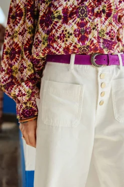 LA PETITE ÉTOILE Pantalons & Jeans|Jeans Atlanta T Blanc