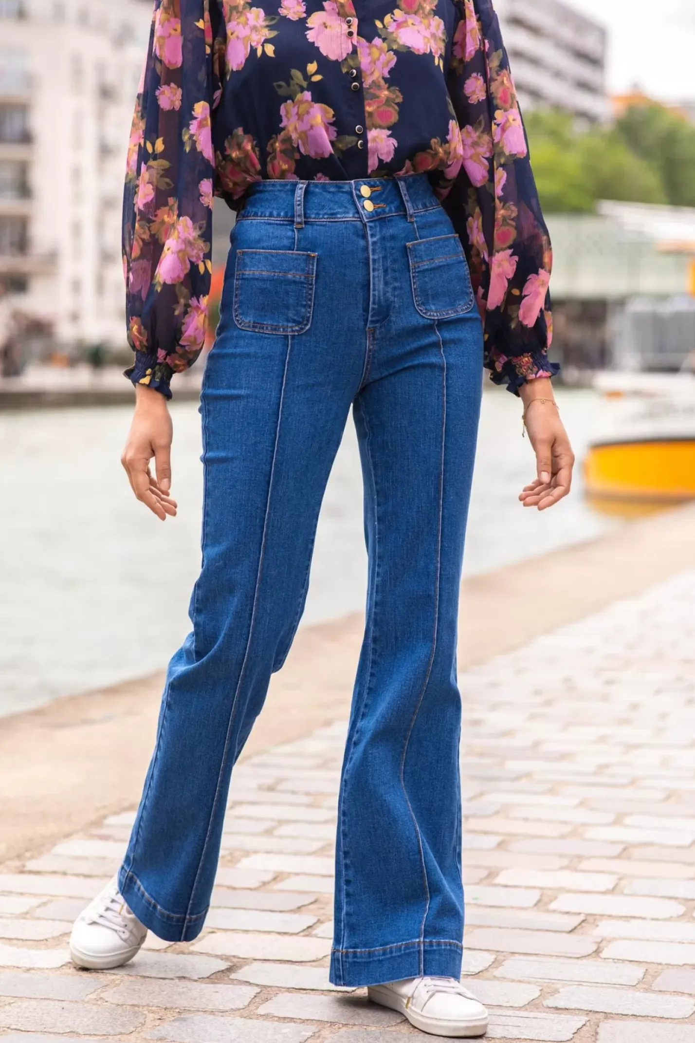 LA PETITE ÉTOILE Pantalons & Jeans|Jeans Gamote Stone