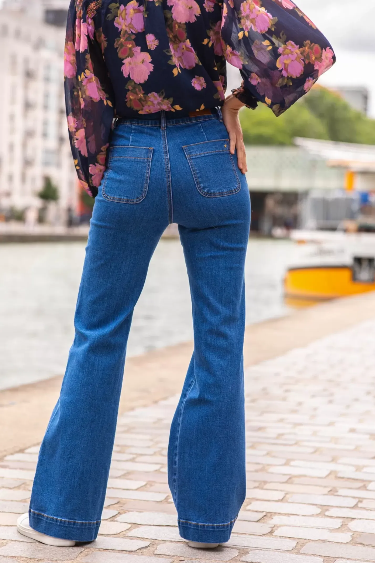 LA PETITE ÉTOILE Pantalons & Jeans|Jeans Gamote Stone