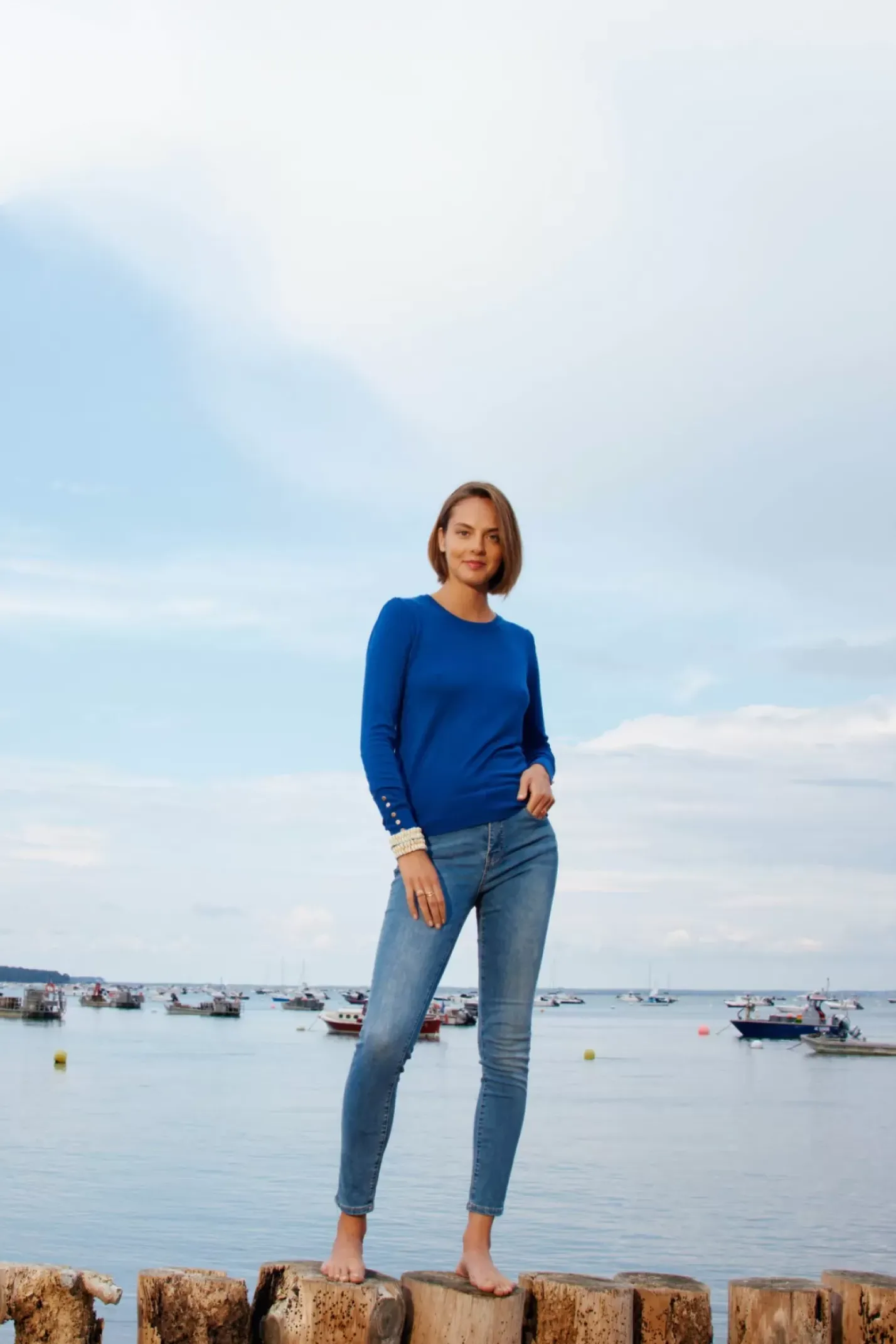 LA PETITE ÉTOILE Pantalons & Jeans|Jeans Maude Stone