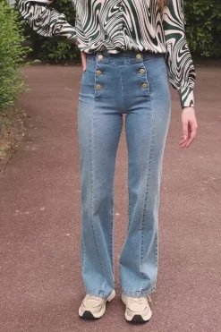 LA PETITE ÉTOILE Pantalons & Jeans|Jeans Paula Stone