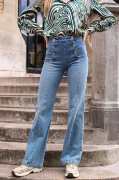 LA PETITE ÉTOILE Pantalons & Jeans|Jeans Paula Stone