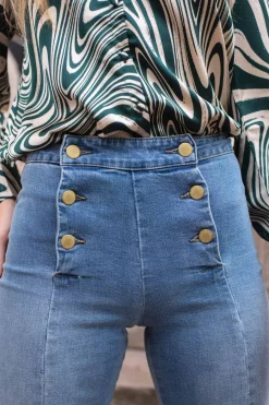 LA PETITE ÉTOILE Pantalons & Jeans|Jeans Paula Stone