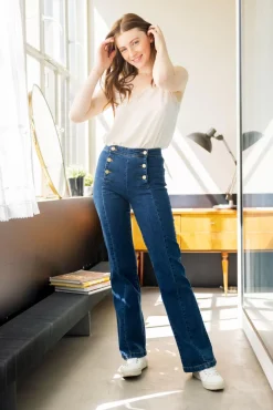 LA PETITE ÉTOILE Pantalons & Jeans|Jeans Paula W Wash