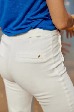 LA PETITE ÉTOILE Pantalons & Jeans|Jeans Paulie Ecru