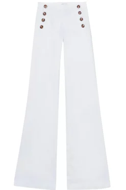 LA PETITE ÉTOILE Pantalons & Jeans|Jeans Paulie Ecru