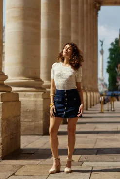 LA PETITE ÉTOILE Jupes & Shorts|Jupe Quinlan Marine
