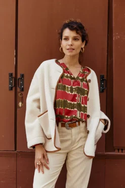 LA PETITE ÉTOILE Manteaux & Vestes|Manteau Liven Ecru