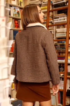 LA PETITE ÉTOILE Manteaux & Vestes|Manteau Mattie Petits Carreaux