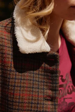 LA PETITE ÉTOILE Manteaux & Vestes|Manteau Mattie Grands Carreaux