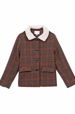 LA PETITE ÉTOILE Manteaux & Vestes|Manteau Mattie Grands Carreaux