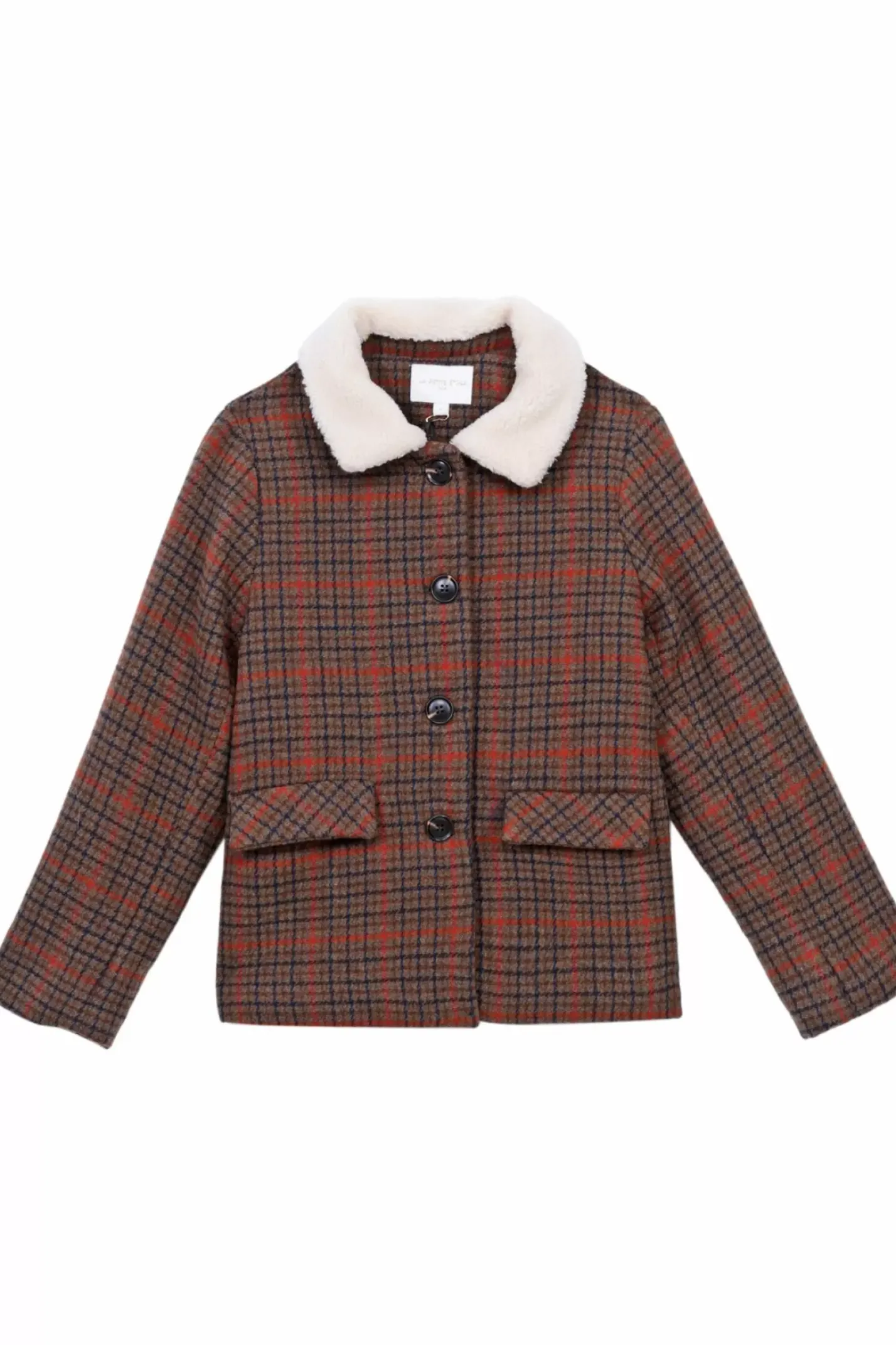 LA PETITE ÉTOILE Manteaux & Vestes|Manteau Mattie Grands Carreaux