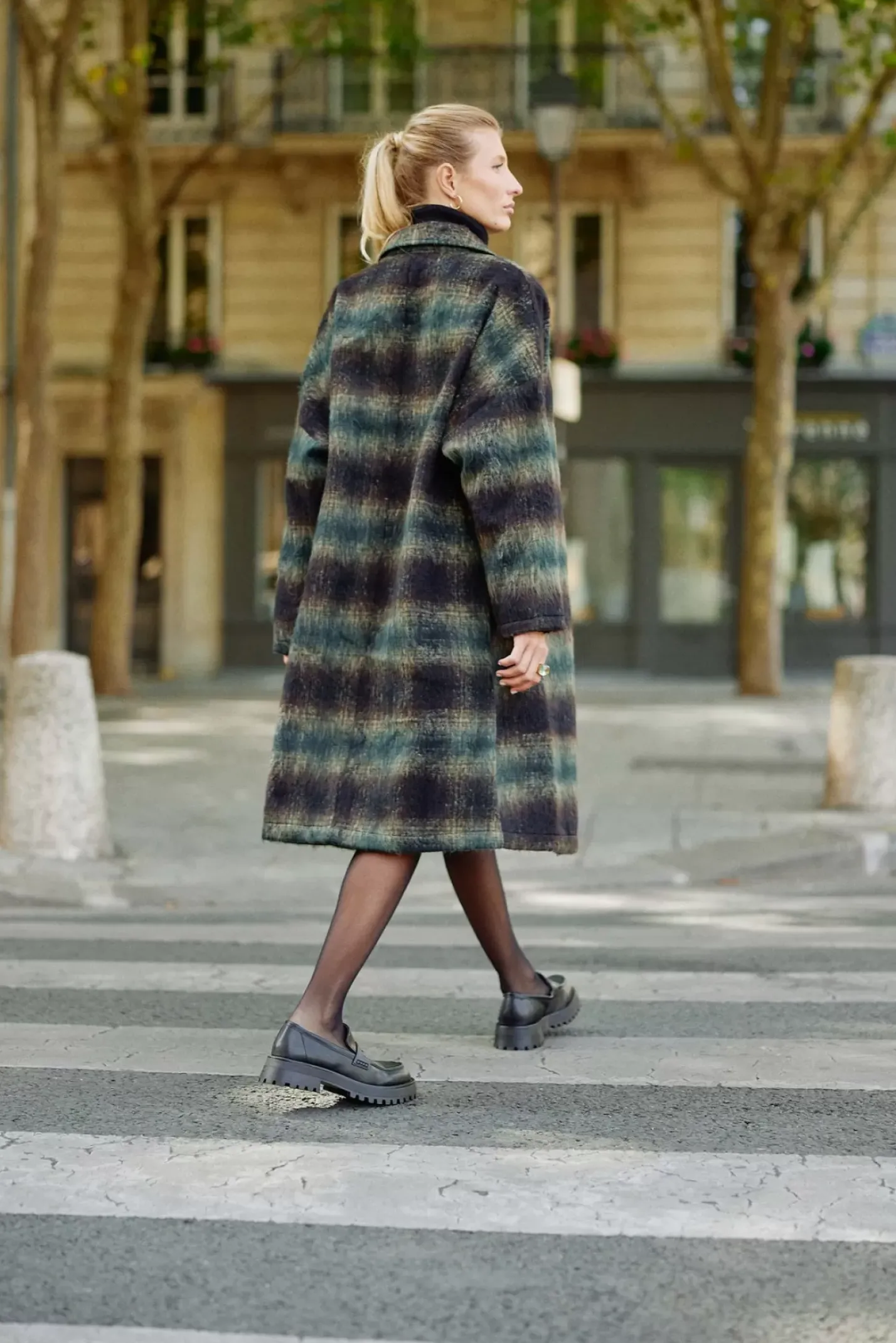 LA PETITE ÉTOILE Manteaux & Vestes|Manteau Orazio Noir/Vert