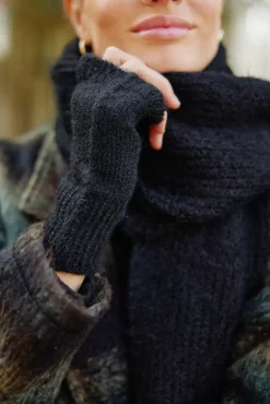 LA PETITE ÉTOILE Accessoires|Mitaine Delta Noir