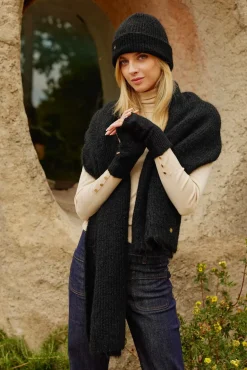 LA PETITE ÉTOILE Accessoires|Mitaine Delta Noir