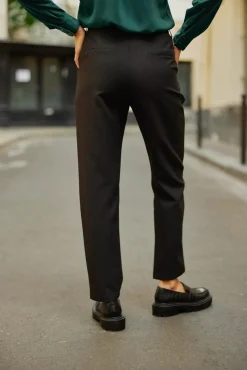 LA PETITE ÉTOILE Pantalons & Jeans|Pantalon Aris Noir