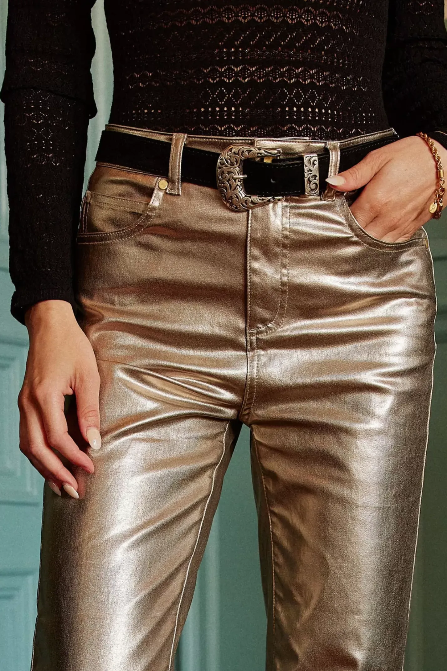 LA PETITE ÉTOILE Pantalons & Jeans|Pantalon Brieg D Or