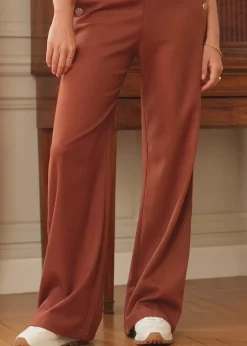 LA PETITE ÉTOILE Pantalons & Jeans|Pantalon Cady Caramel
