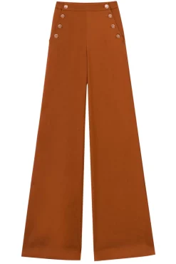 LA PETITE ÉTOILE Pantalons & Jeans|Pantalon Cady Caramel