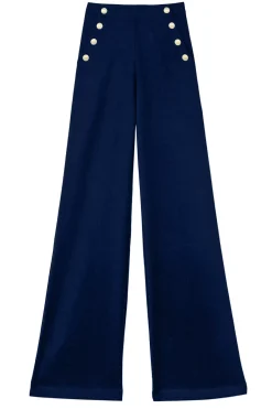 LA PETITE ÉTOILE Pantalons & Jeans|Pantalon Cady Marine