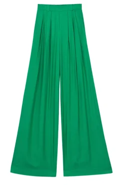 LA PETITE ÉTOILE Pantalons & Jeans|Pantalon Hilda Vert