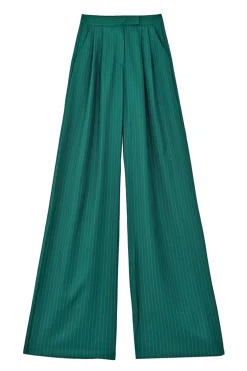 LA PETITE ÉTOILE Pantalons & Jeans|Pantalon Jomana Vert