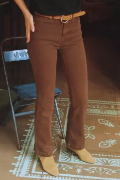 LA PETITE ÉTOILE Pantalons & Jeans|Pantalon Lancelot T Choco