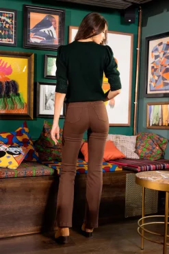 LA PETITE ÉTOILE Pantalons & Jeans|Pantalon Lancelot T Choco