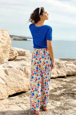 LA PETITE ÉTOILE Pantalons & Jeans|Pantalon Lilass Floral