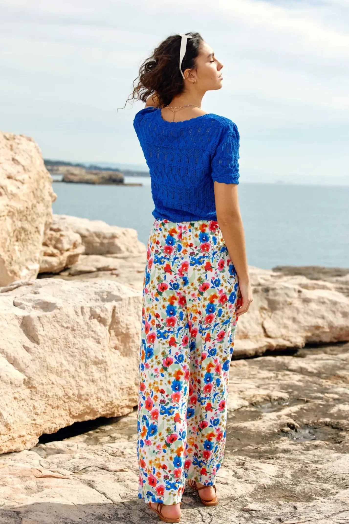 LA PETITE ÉTOILE Pantalons & Jeans|Pantalon Lilass Floral
