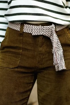 LA PETITE ÉTOILE Pantalons & Jeans|Pantalon Marisol Kaki