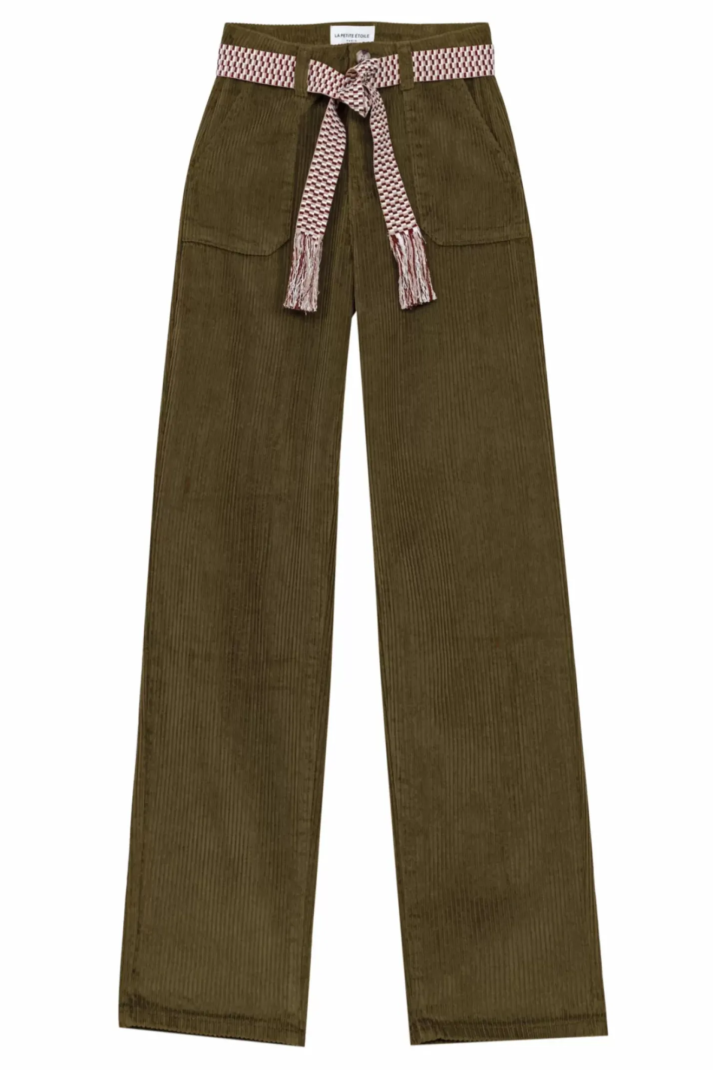 LA PETITE ÉTOILE Pantalons & Jeans|Pantalon Marisol Kaki