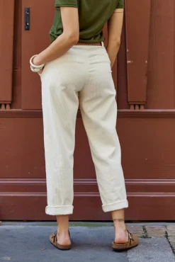 LA PETITE ÉTOILE Pantalons & Jeans|Pantalon Marisol Ecru