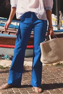 LA PETITE ÉTOILE Pantalons & Jeans|Pantalon Sonny T Bleu