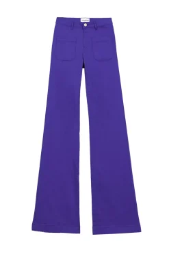 LA PETITE ÉTOILE Pantalons & Jeans|Pantalon Sonny T Violet