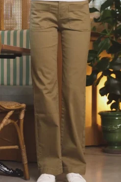 LA PETITE ÉTOILE Pantalons & Jeans|Pantalon Sonny T Kaki