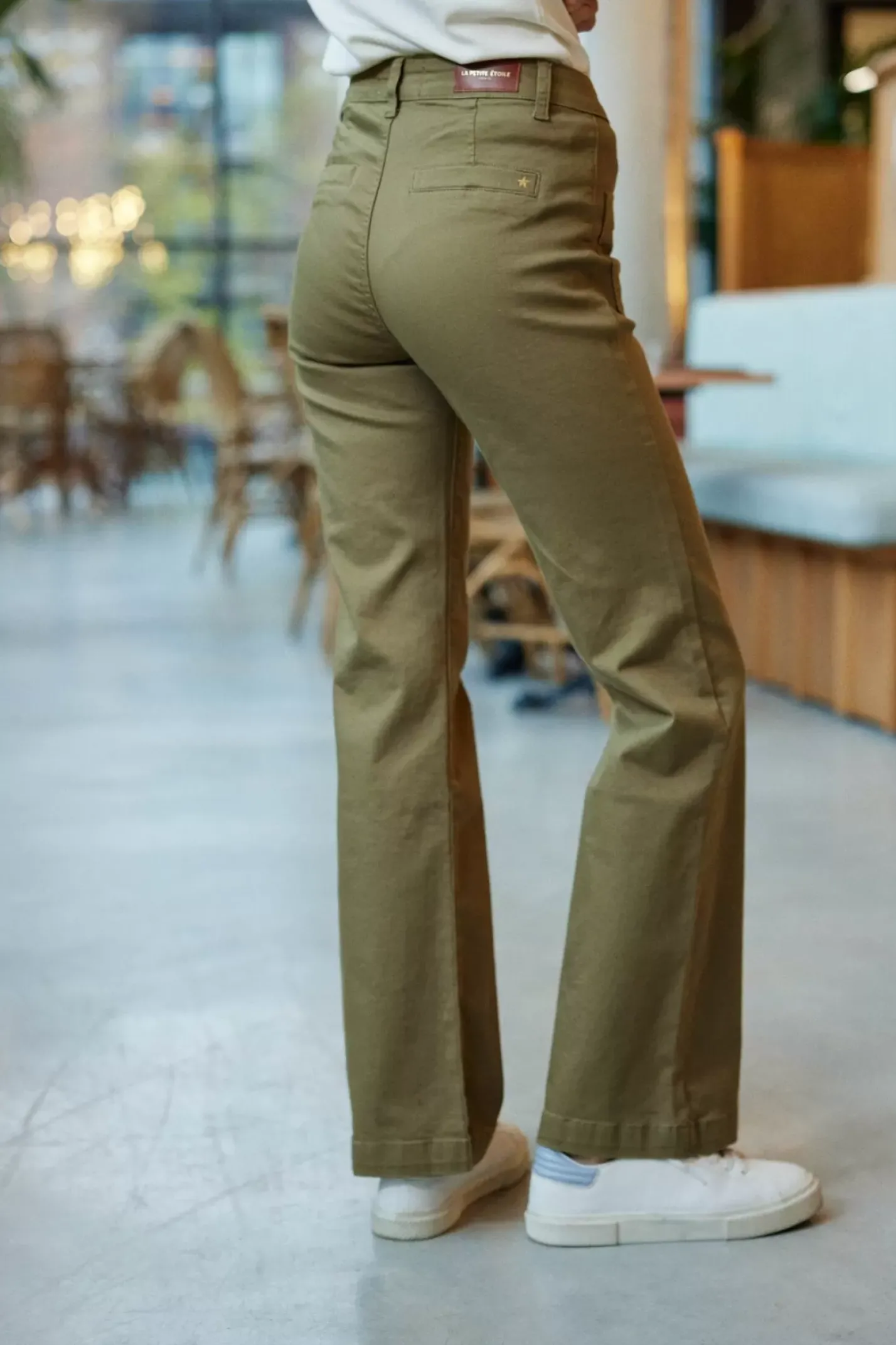LA PETITE ÉTOILE Pantalons & Jeans|Pantalon Sonny T Kaki