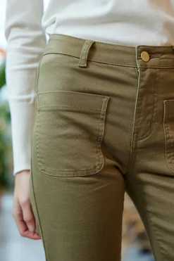 LA PETITE ÉTOILE Pantalons & Jeans|Pantalon Sonny T Kaki