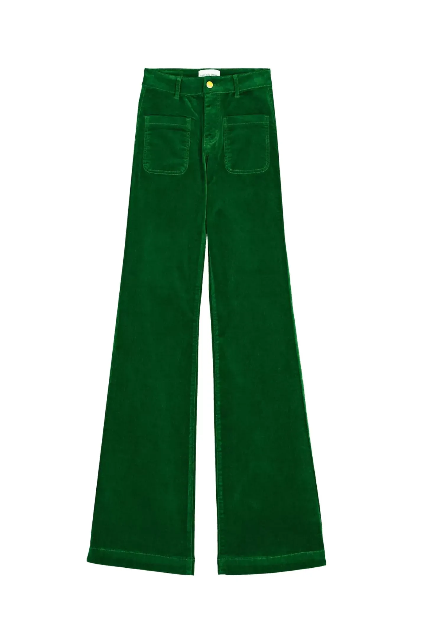 LA PETITE ÉTOILE Pantalons & Jeans|Pantalon Sonny Velours Vert