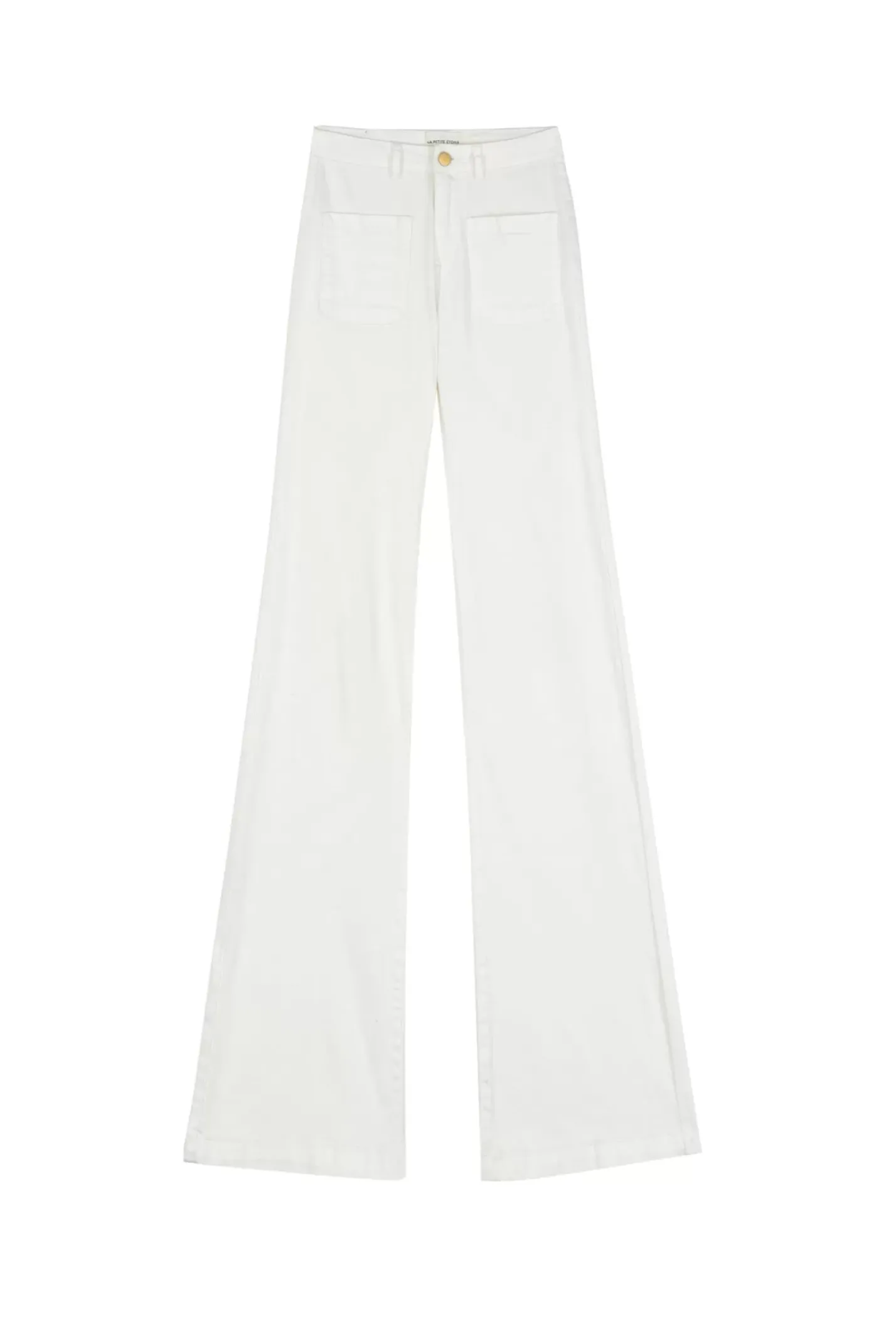LA PETITE ÉTOILE Pantalons & Jeans|Pantalon Sonny Velours Ecru