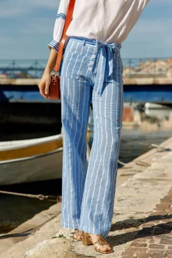 LA PETITE ÉTOILE Pantalons & Jeans|Pantalon Sylvain R Bleu