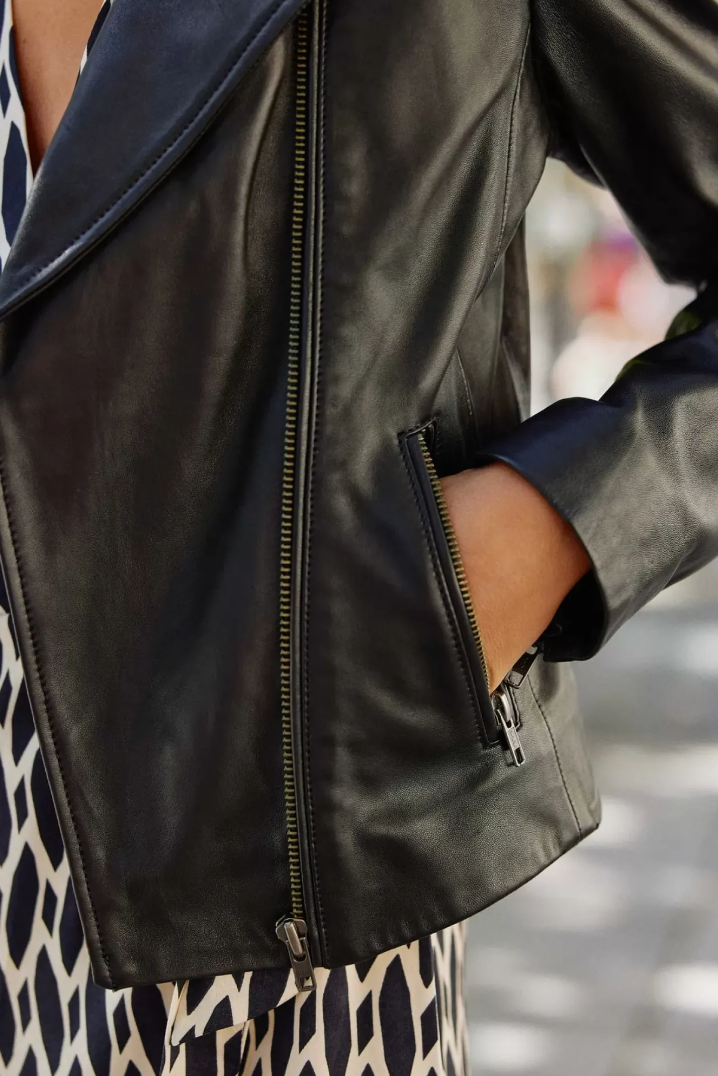 LA PETITE ÉTOILE Manteaux & Vestes|Perfecto Moliere Noir