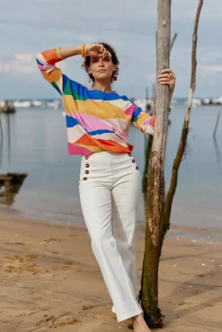 LA PETITE ÉTOILE Mailles|Pull Isaline Multico